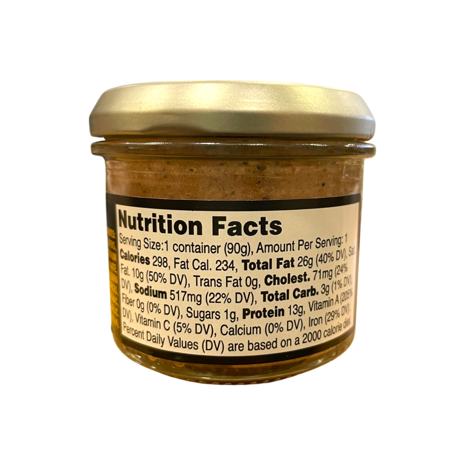 🇫🇷 Pork Pate de Campagne w/ Black Pepper, 3.2 oz (90g)