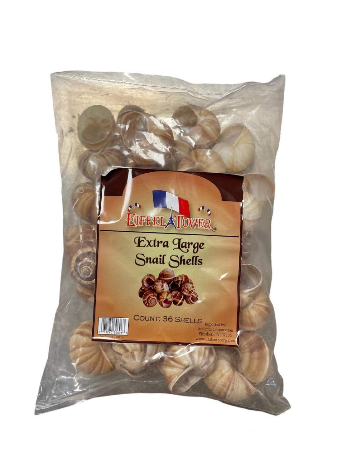 🇹🇷 36 Extra-Large Escargot Shells