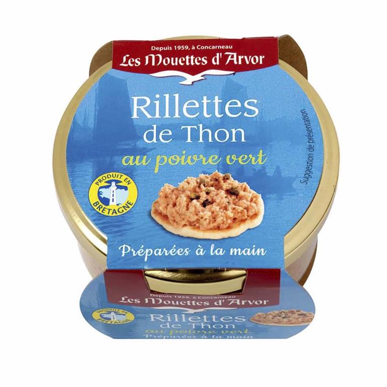 🇫🇷 Tuna Rillettes w/ Green Peppercorn, 4.4oz (125g)