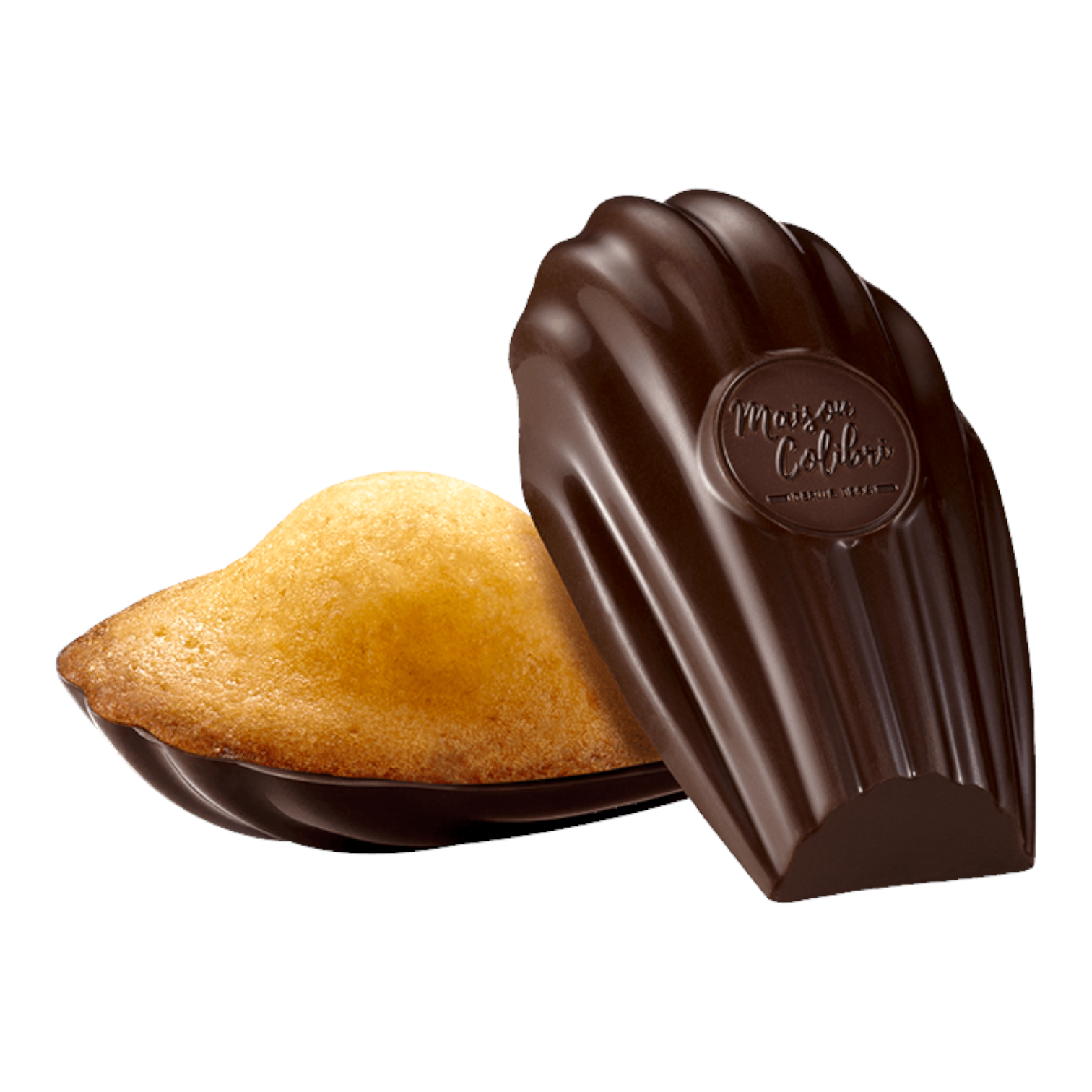 🇫🇷 6 Ultra Premium Classic Madeleines w/ Dark Chocolate Shell, 6.4 oz (182g)