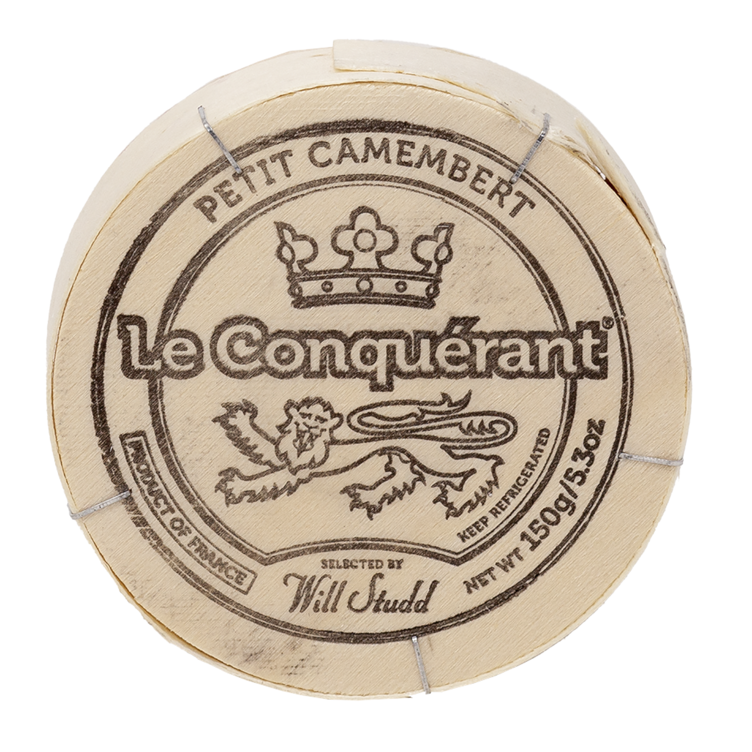 🇫🇷 Petit Camembert 'Le Conquérant' 🐄, 5.2 oz (150g)