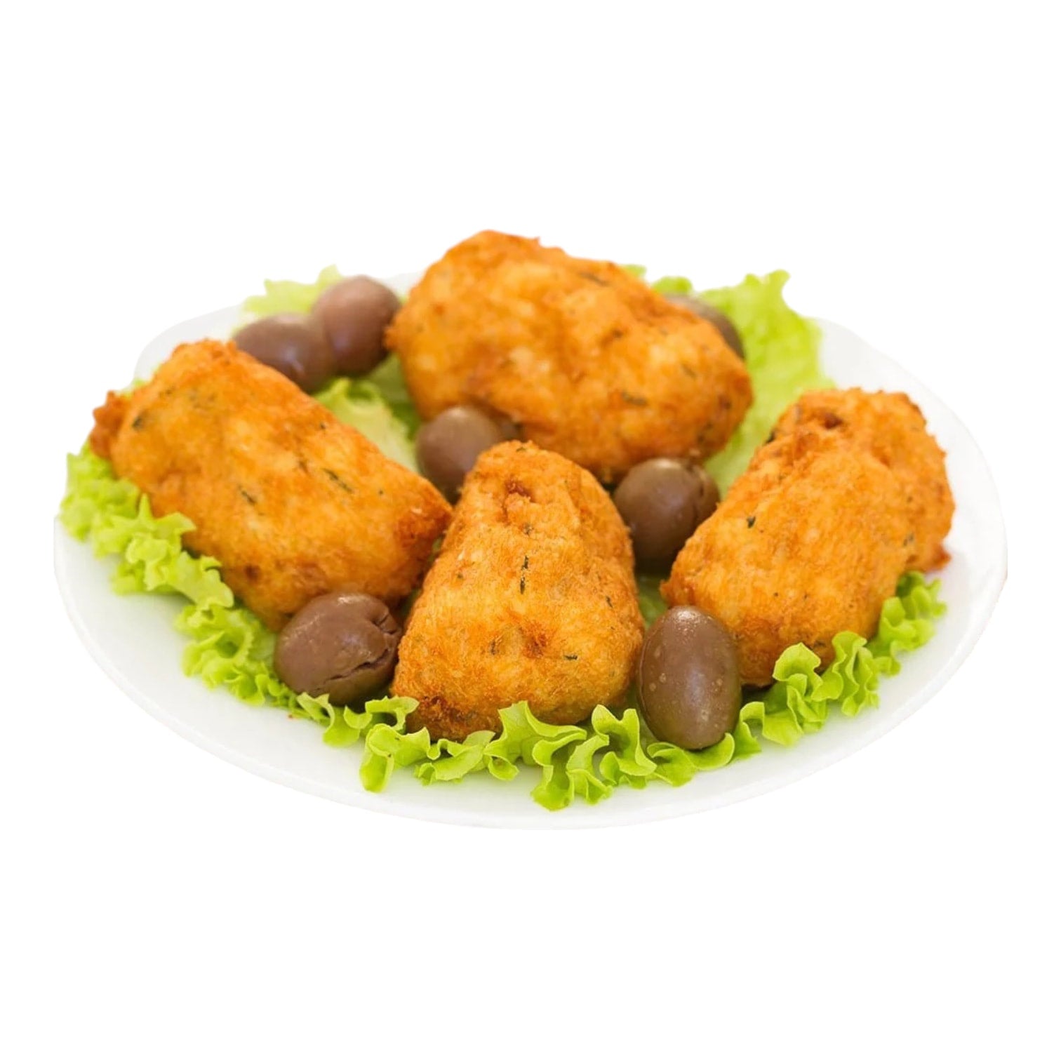 🇵🇹 18 Pastéis de Bacalhau Cod Fish Croquettes/Cakes (Frozen) ❄️, 19 oz (540 g)