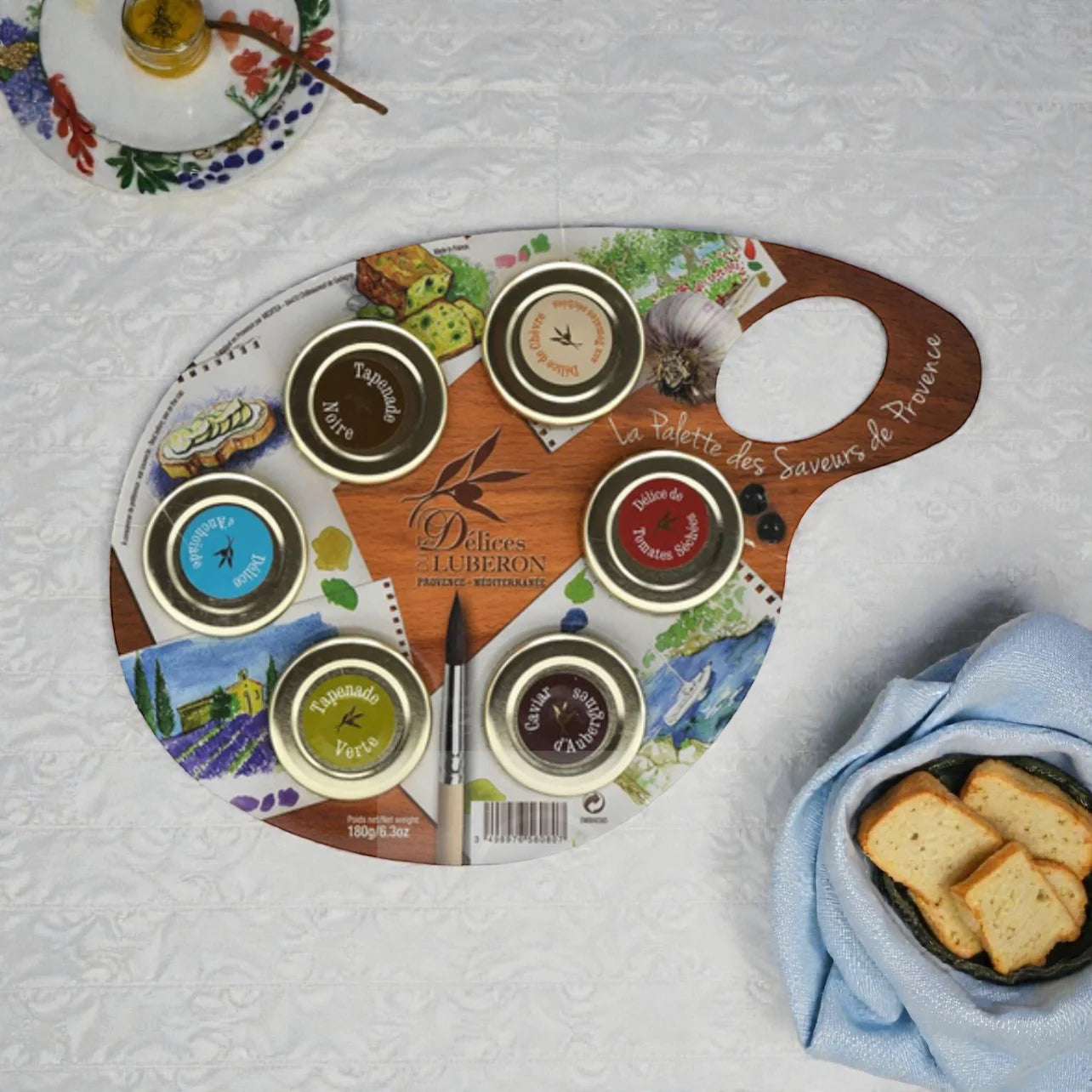 🇫🇷 Palette Set of 6 Provence Appetizer Spreads, 6.3 oz (180g)