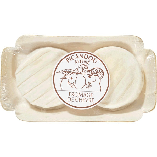 🇫🇷 2 Cabécou du Périgord "Picandou Affiné" 🐐, 2.46 oz (70g)