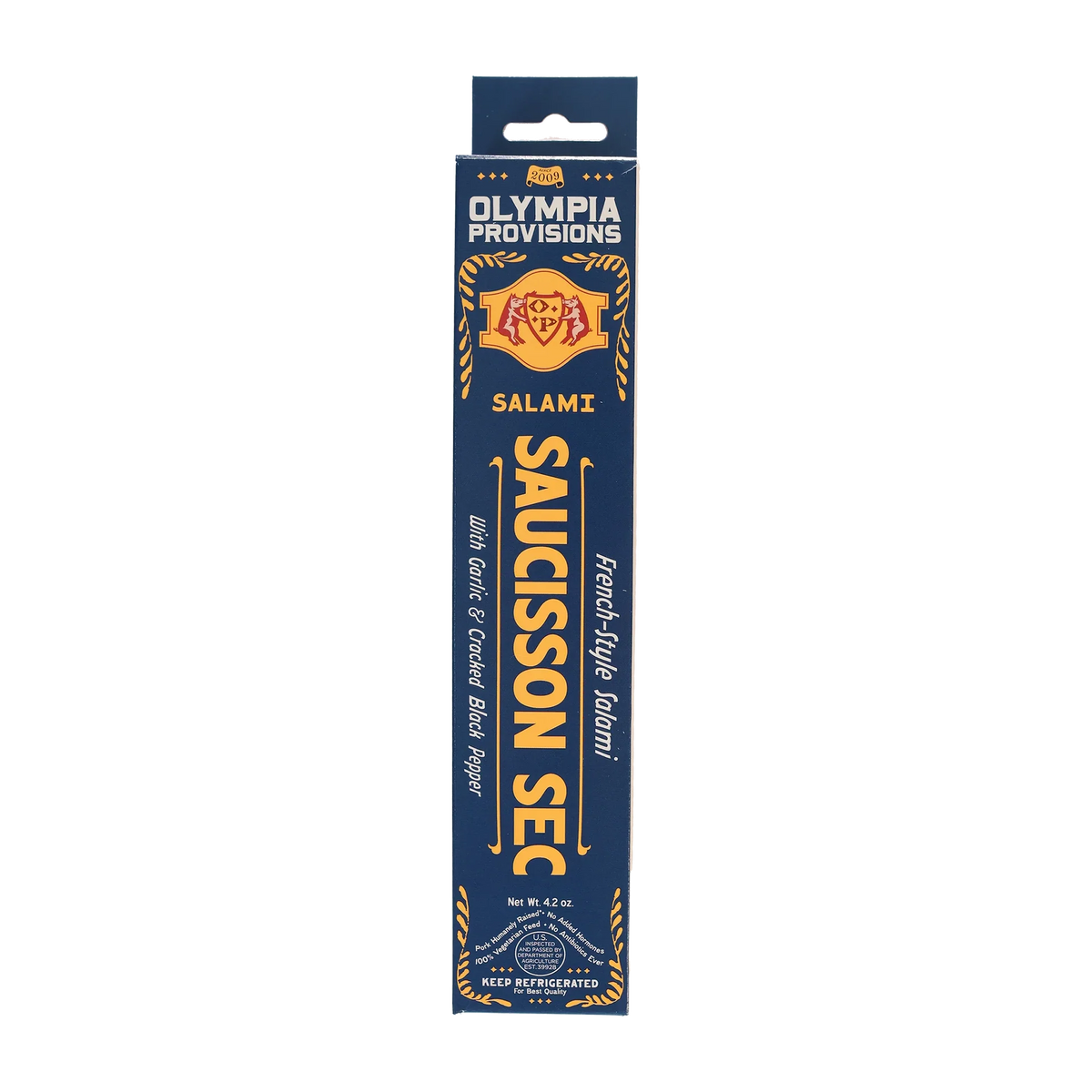 🇫🇷 Traditional Saucisson Sec, 4.2 oz (119g)