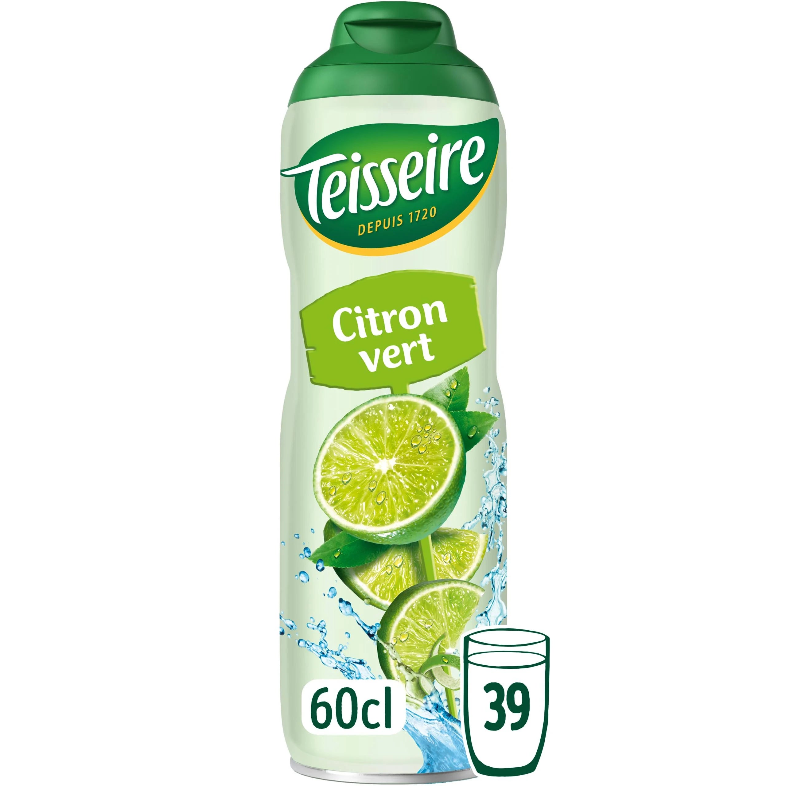 🇫🇷 Lime Syrup, 20.3 fl oz (600ml)