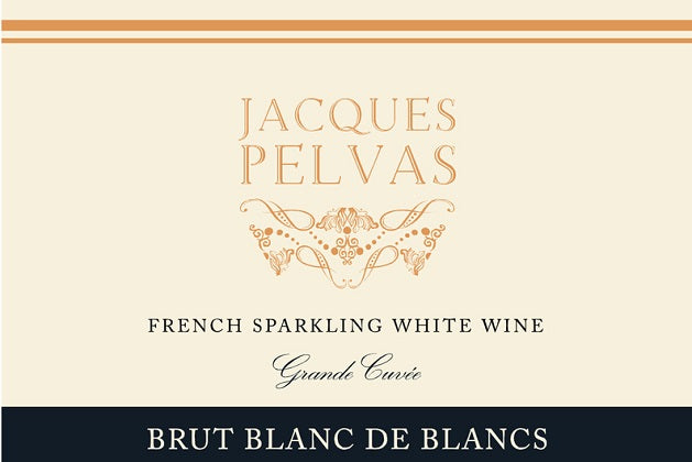 Sparkling Wine Brut "Blanc De Blancs" from Provence NV