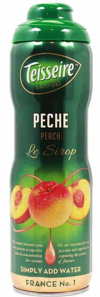 TEISSEIRE PEACH SYRUP FOR DRINKS 600 ML