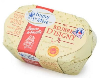 ISIGNY CHURNED BUTTER UNSALTED