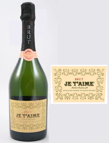 Je T'Aime Limoux Cremant Brut Blanc