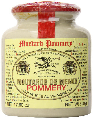 Pommery Meaux Mustard Stone Large Jar 17.6 oz 500g