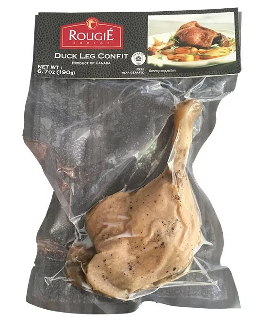 🇨🇦 Single Duck Confit Leg in Duck Fat, 6.7 oz, (190g)