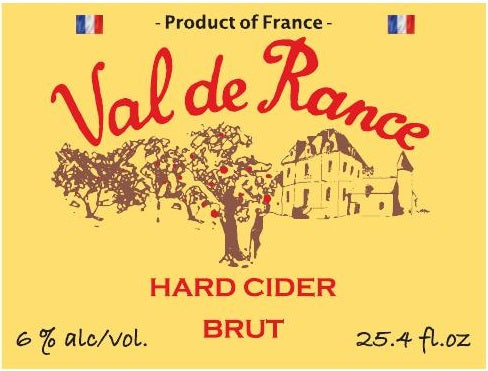 Val de Rance Hard Cider Brut 750 ml