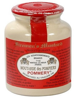 Pommery Fireman Mustard Stone Jar 250g 8.8 oz