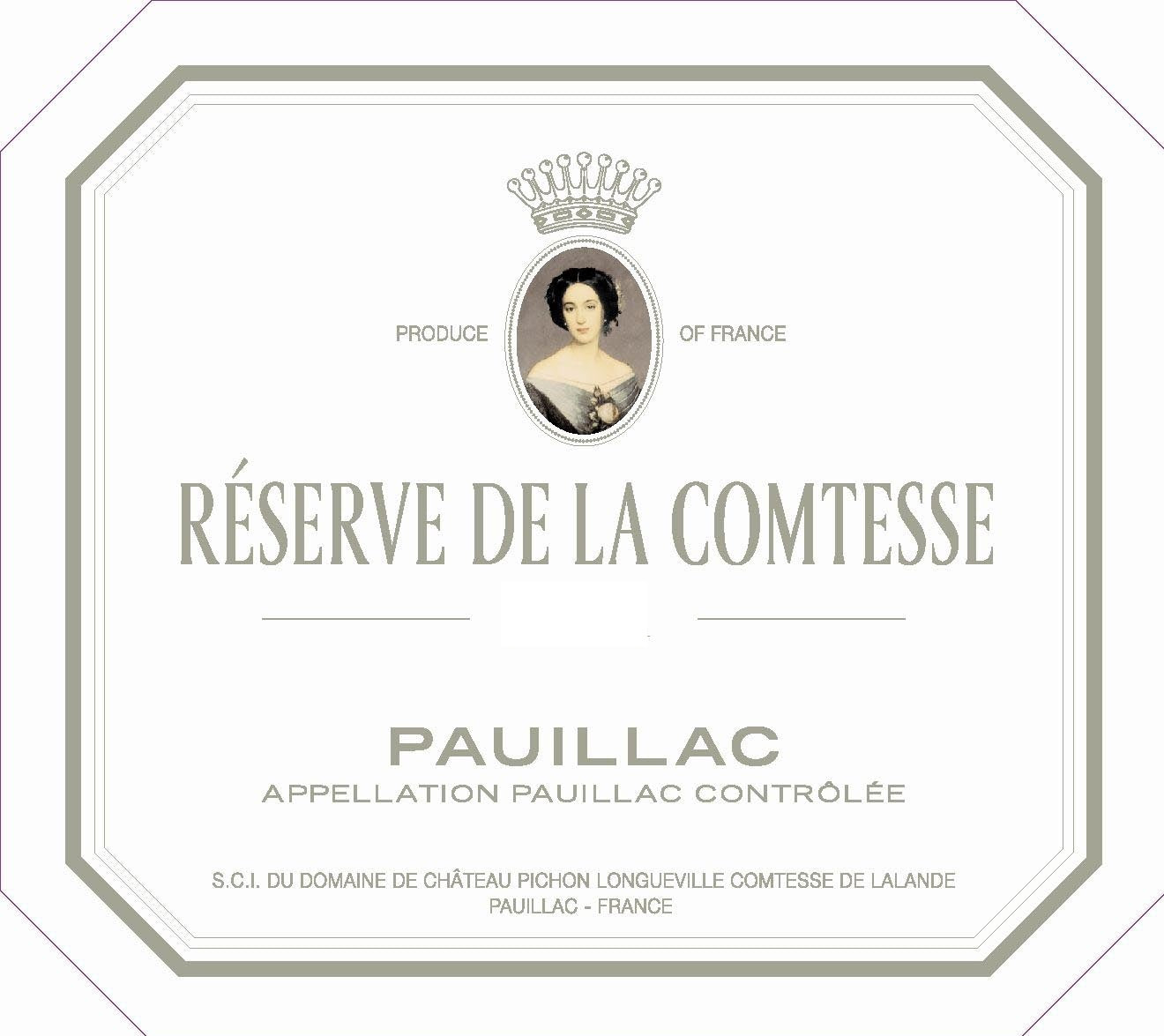 2015 Pauillac "Réserve de la Comtesse"