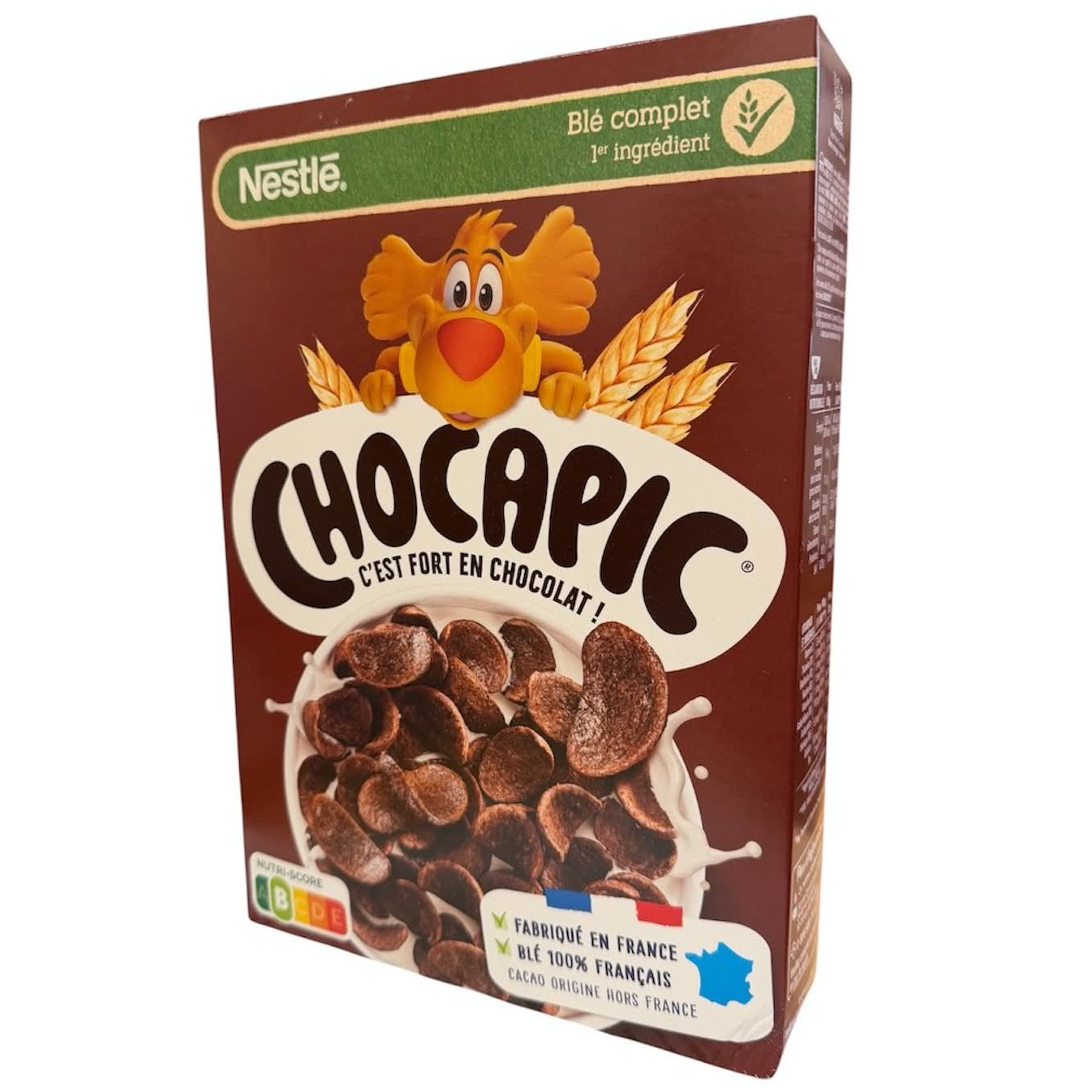 🇫🇷 Chocapic Whole Grain Breakfast Cereals (Made in France), 13.4oz (375g)