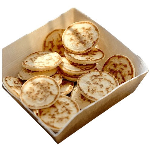 🇫🇷 40 French Mini Blinis [FoodService, No Box, Frozen] ❄️