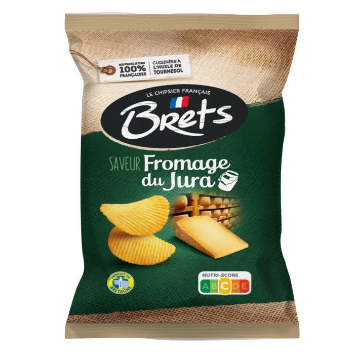 🇫🇷 Comté Cheese Potato 'Jura' Chips, 4.4oz (125g) [NO GMO, NO CORN SYRUP]