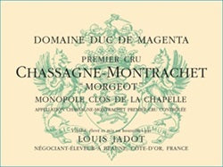 2016 LOUIS JADOT CHASSAGNE MONTRACHET ROUGE 1ER CRU