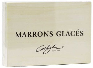 CORSIGLIA MARRONS GLACES WOOD BOX 8 CT