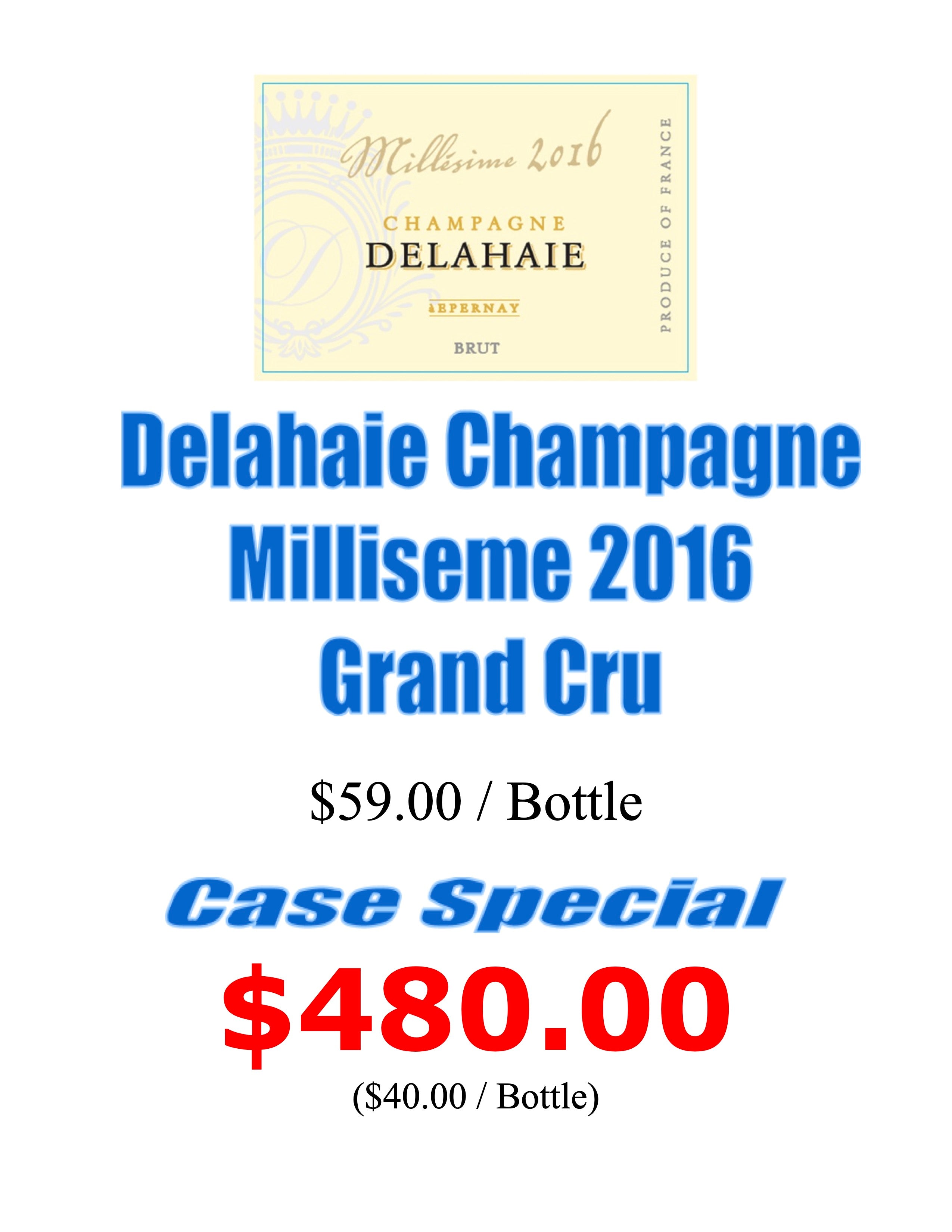 Champagne Brut - Millésime 2016 🥂