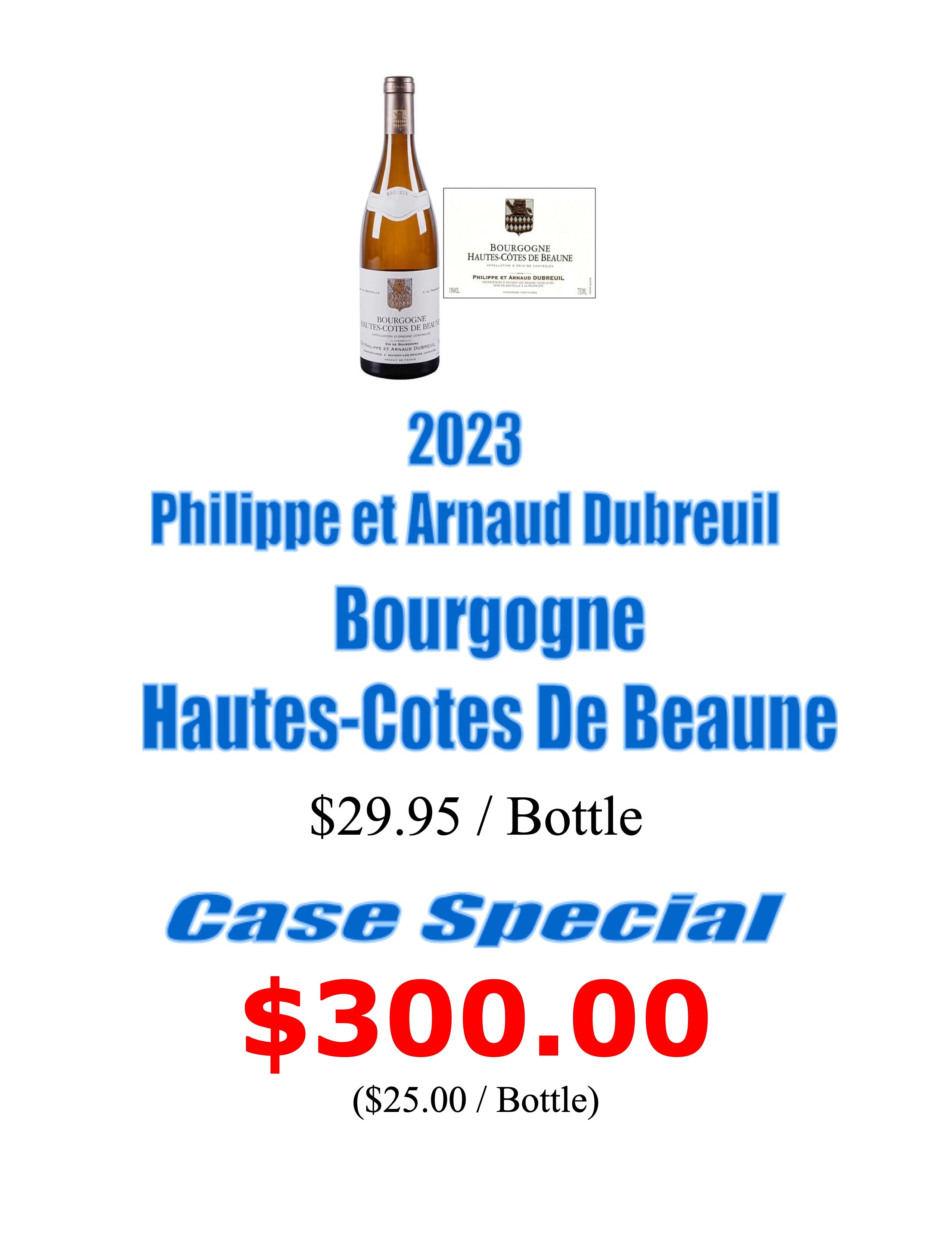 2023 Hautes-Côtes de Beaune (White)