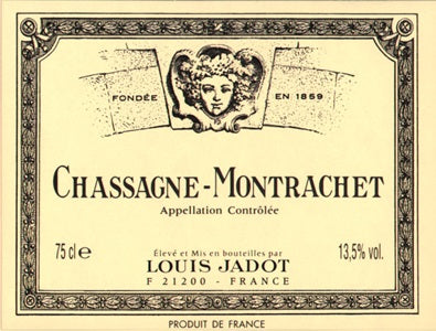 2020 JADOT CHASSAGNE MONTRACHET BLANC