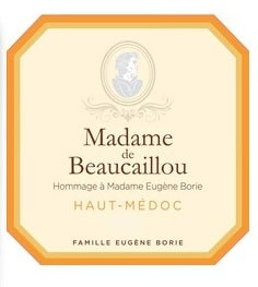 2020 MADAME DE BEAUCAILLOU