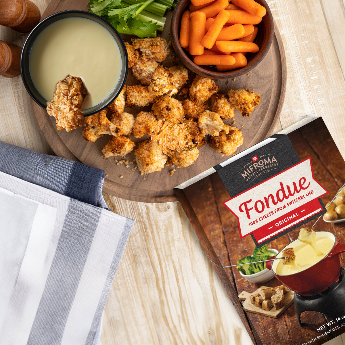 🇨🇭 Swiss Cheese Fondue, 14 oz (400g)