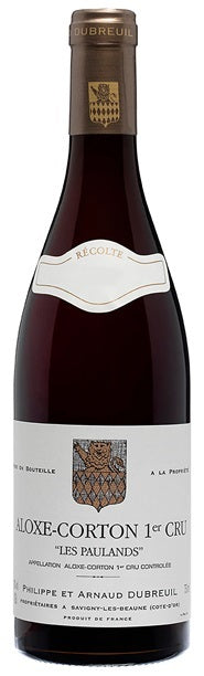 2021 PHILIPPE ARNAUD DUBRIEUL ALOXE CORTON 1ER CRU