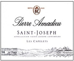2023 Domaine Pierre Amadieu St Joseph Les Capelets