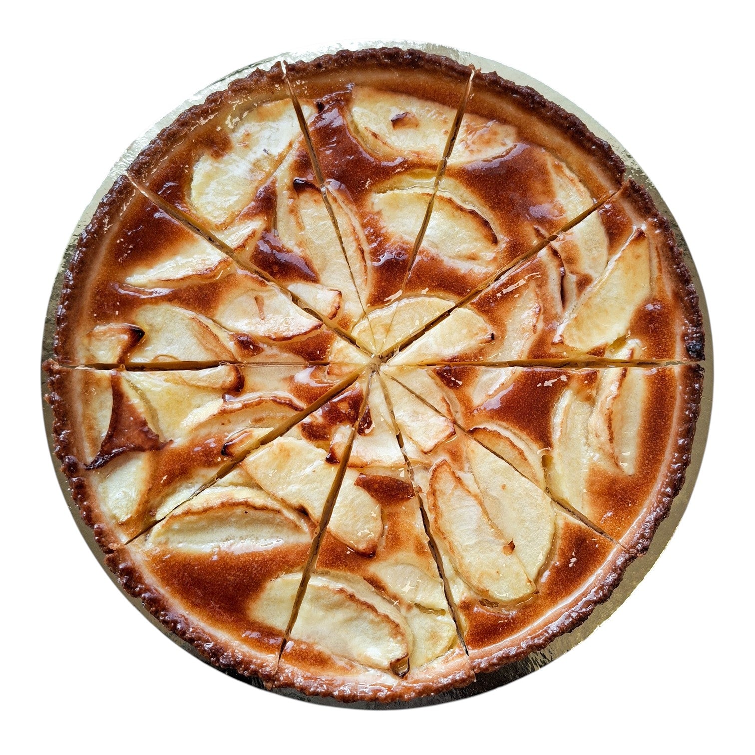 🇫🇷 Apple Normandy Tart (10 Pre-Cut Slices) 9.6", 26.5 oz (750g) [Frozen] ❄️