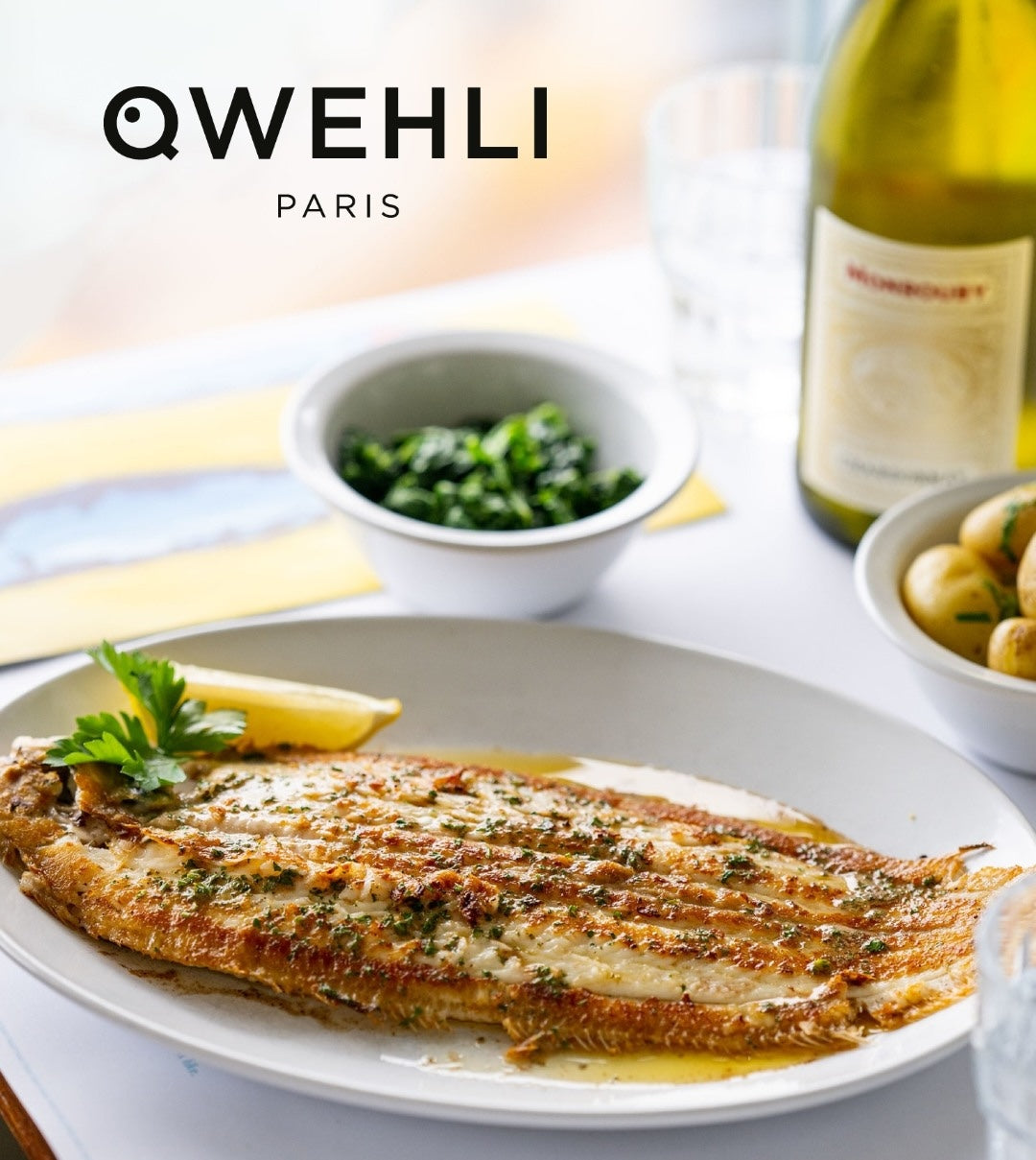 🇫🇷 Ultra-Premium Whole Raw Gutted Skin-On French Dover Sole, ~1 lb [Frozen] ❄️