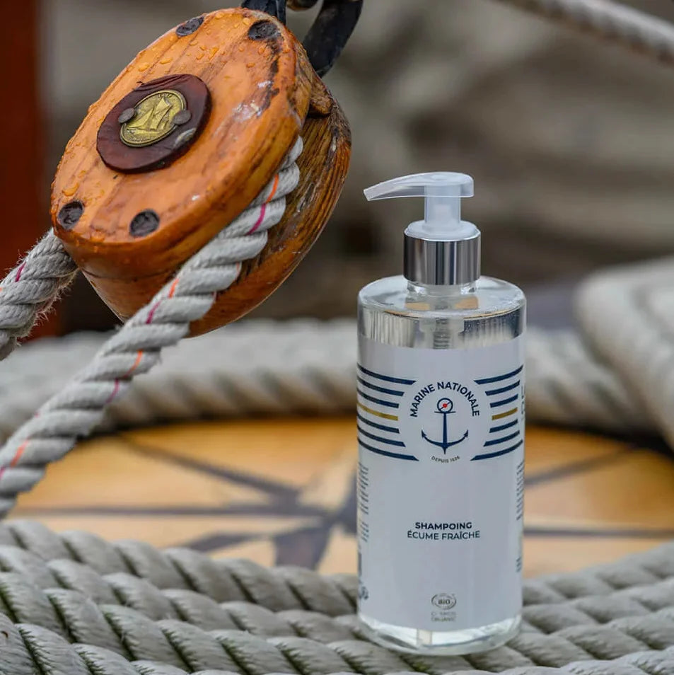 🇫🇷 Organic Shampoo "Marine Nationale", 16.9 fl. oz. (500ml)