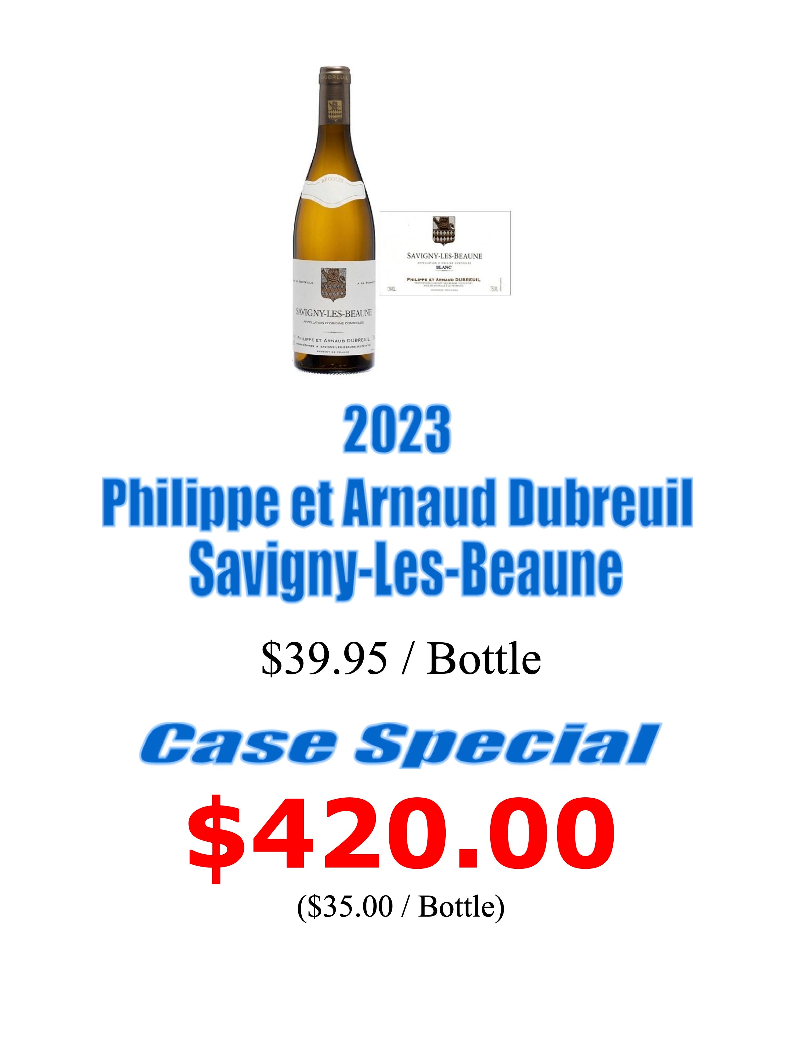 2023 Savigny-Les-Beaunes (White)