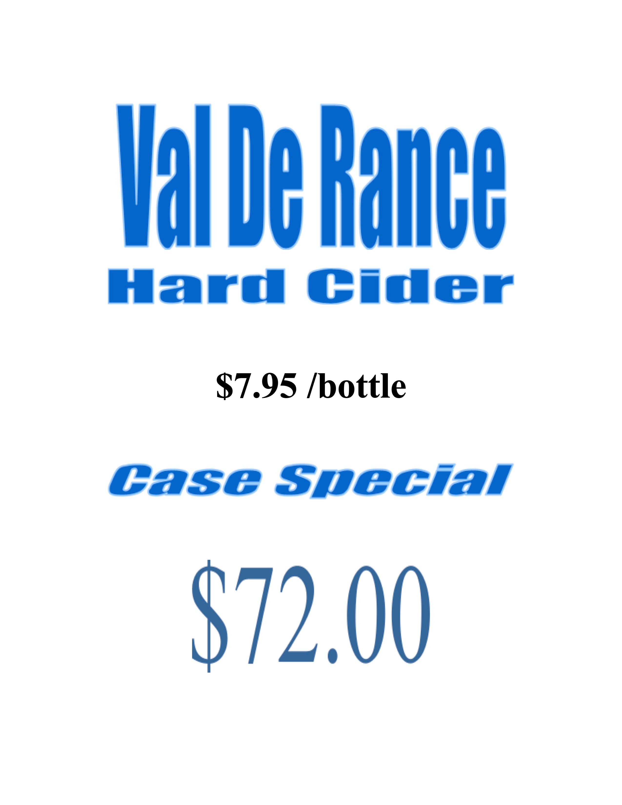 Brittany Hard Cider Brut "Val de Rance", 750ML