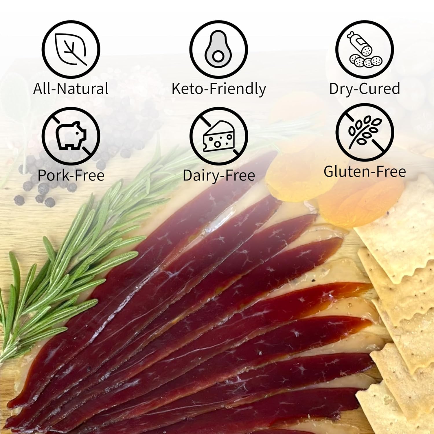 🇫🇷 Sliced Duck Breast Prosciutto 🦆, 2 oz