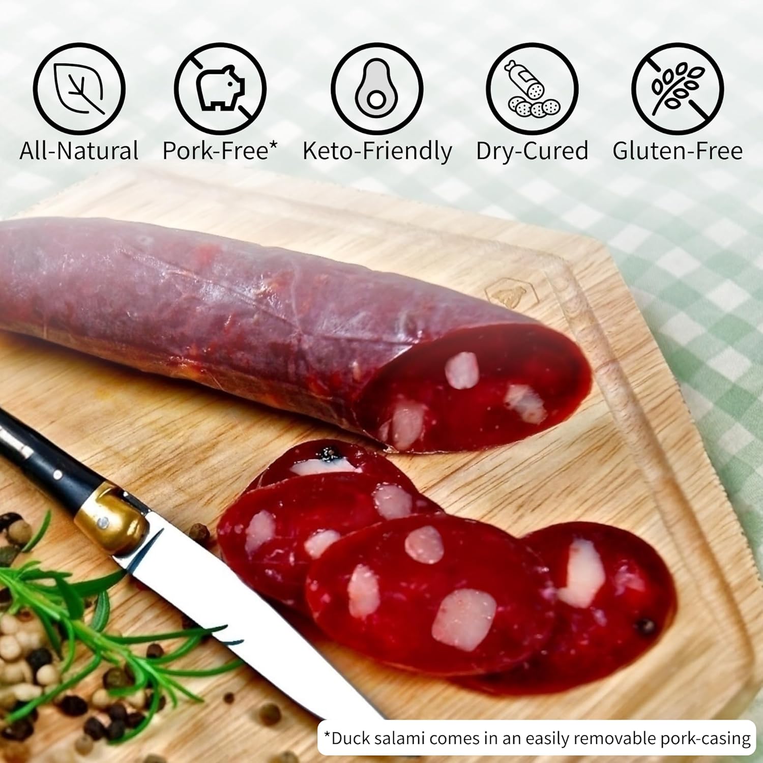 🇫🇷 Duck Salami  🦆, 5.5 oz