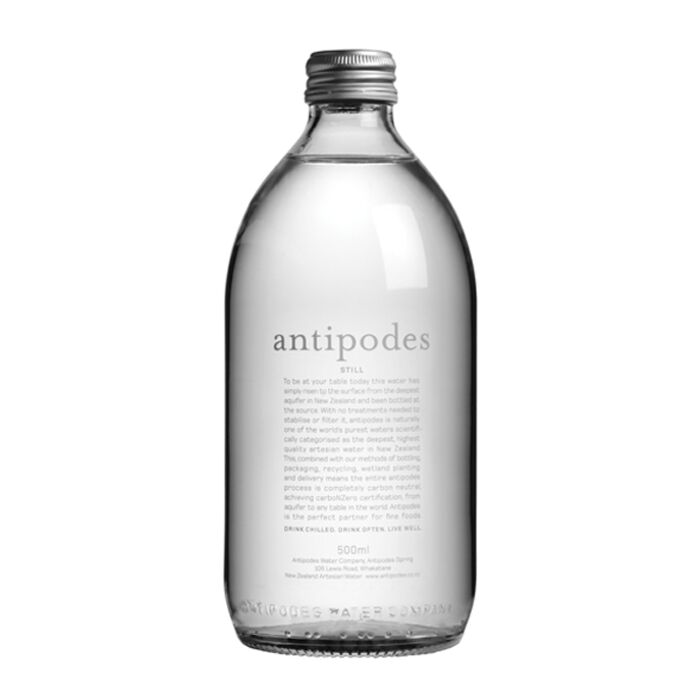 🇳🇿 Antipodes Still Water (Glass Bottle), 16.9 fl oz (500 ml)