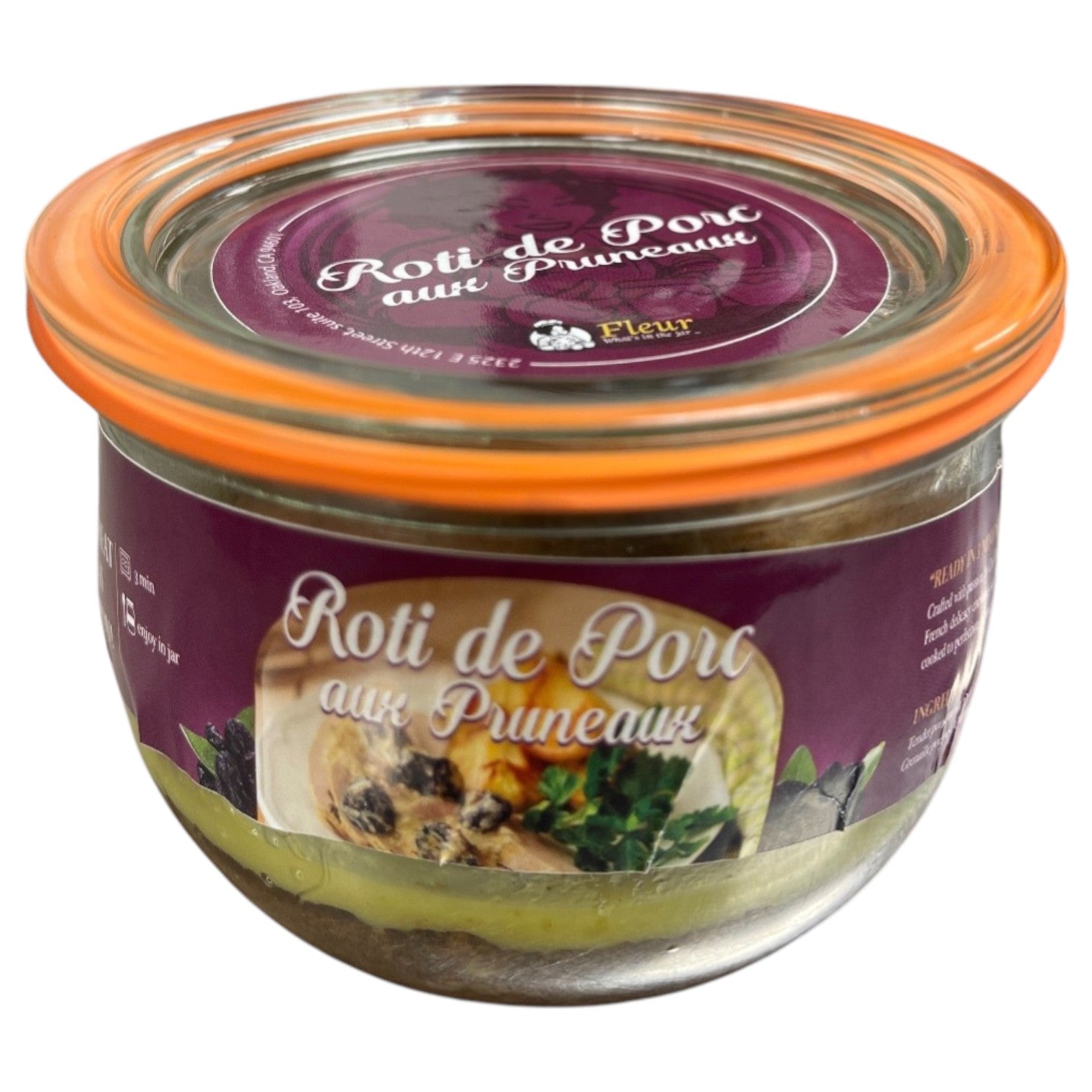 🇫🇷 Rôti de Porc Aux Pruneaux, 14.01 oz (400g) [For 2]