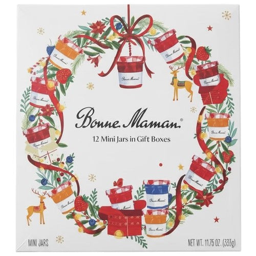 🇫🇷 12 Mini Jam Jars in Gift Boxes, 11.75 oz (333g) 🚨 Online Only
