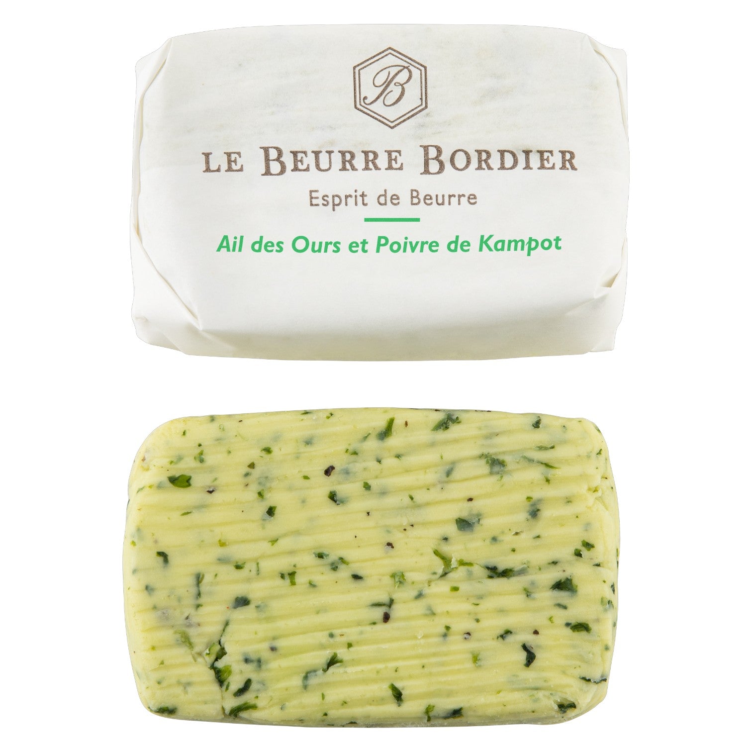 🇫🇷 Bear's Garlic "Ail des Ours" & Kampot Pepper Butter, 125g