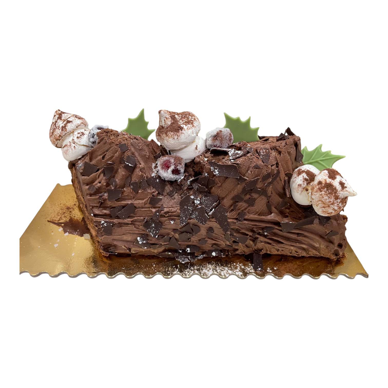 🇫🇷 Artisanal Bûche De Noël - Chocolate Hazelnut (Serves 8-10)