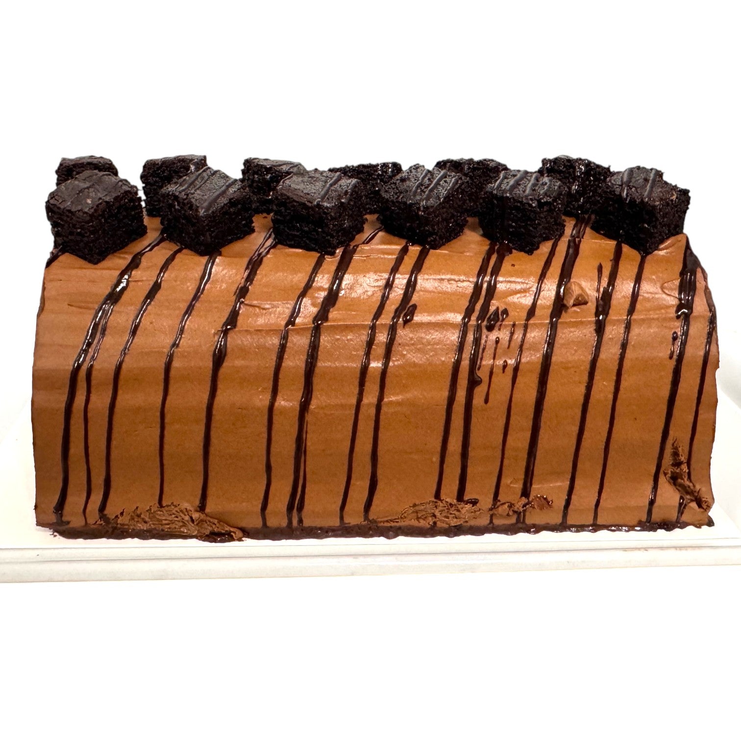 🇨🇦 Bûche de Noël au Chocolat et au Caramel Salé 7" (Serves 10-14), 29 oz [Frozen]  ❄️ 🚨 Online Only