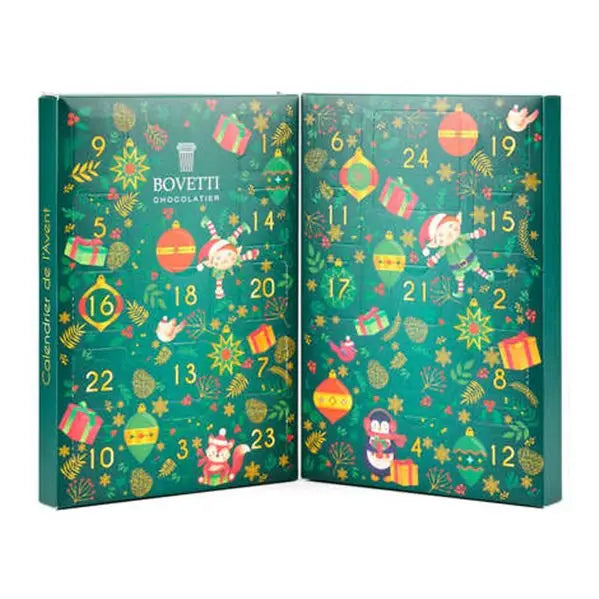 🇫🇷 Gourmet Artisan Chocolate Advent Calendar, 150 g