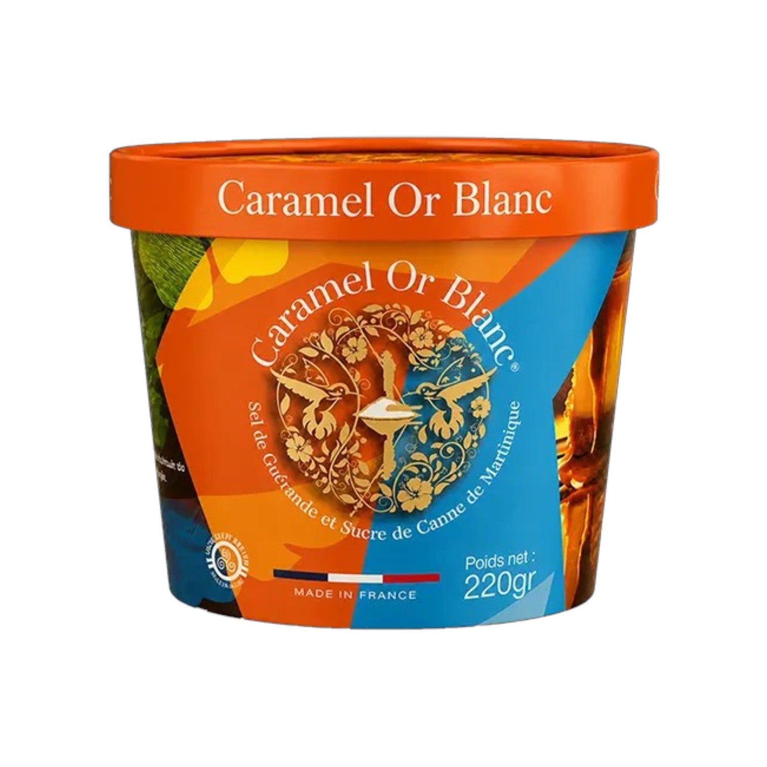 🇫🇷 Artisanal French Caramel w/ Guérande Salt & Martinique Cane Sugar, 7.9 oz, (225g)