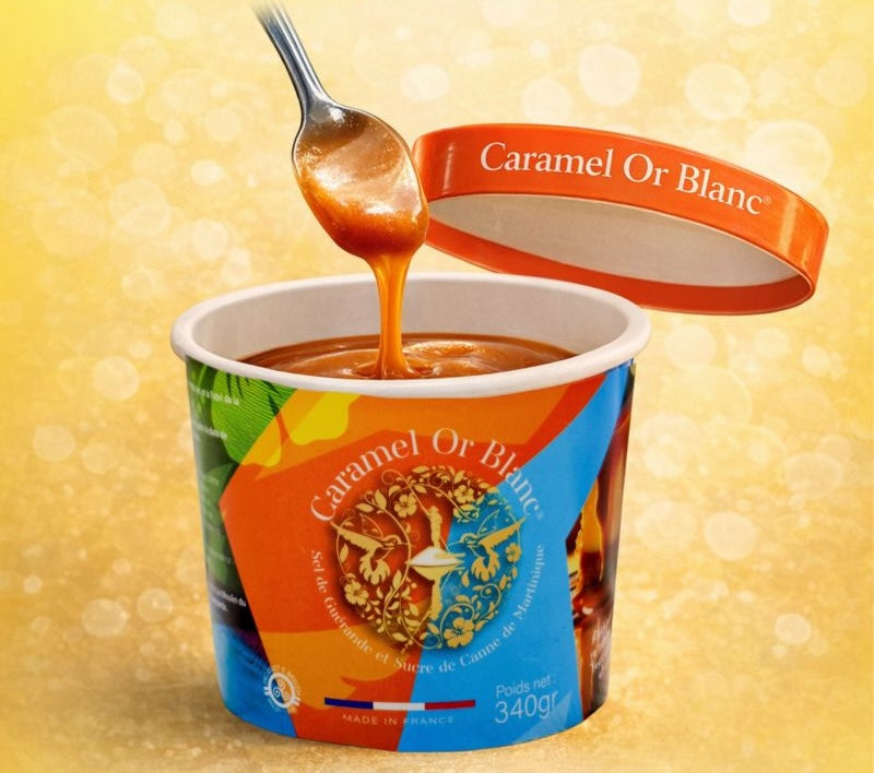 🇫🇷 Artisanal French Caramel w/ Guérande Salt & Martinique Cane Sugar, 7.9 oz, (225g)