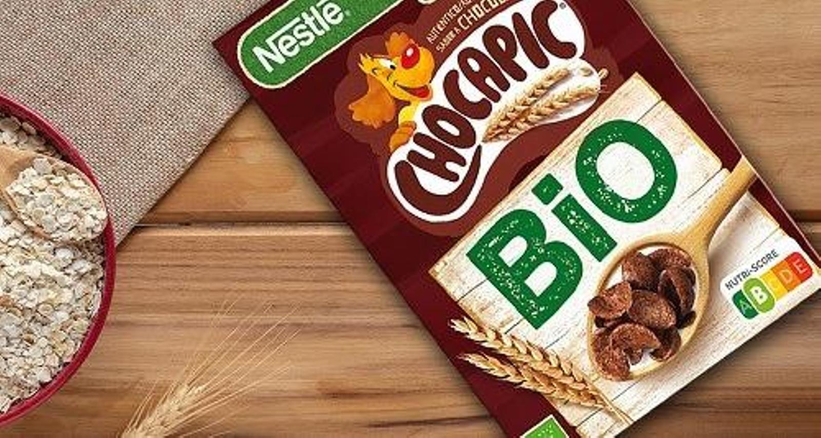 🇫🇷 Organic Chocapic Whole Grain Breakfast Cereals (Made in France), 13.4oz (375g)