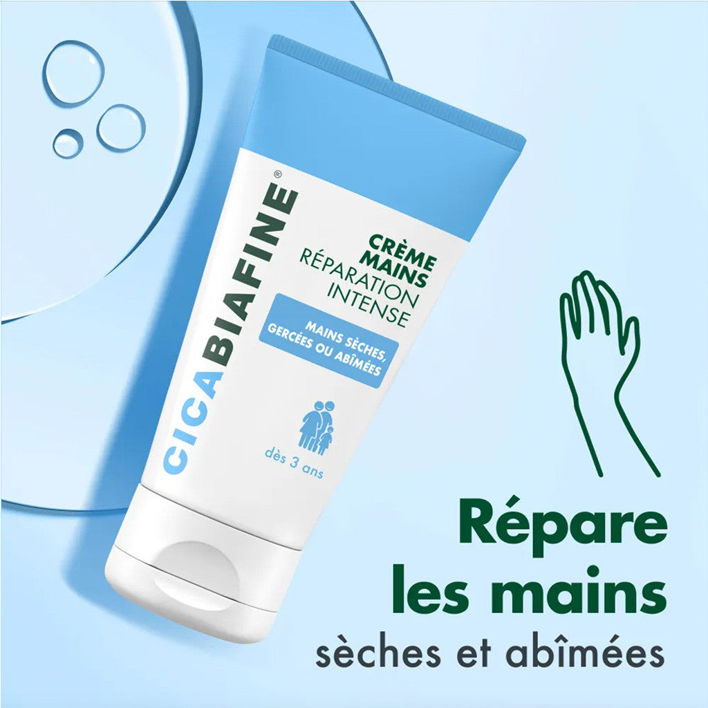 🇫🇷 CicaBiafine Intense Repair Hand Cream 2.53 fl. oz. (75 ml)