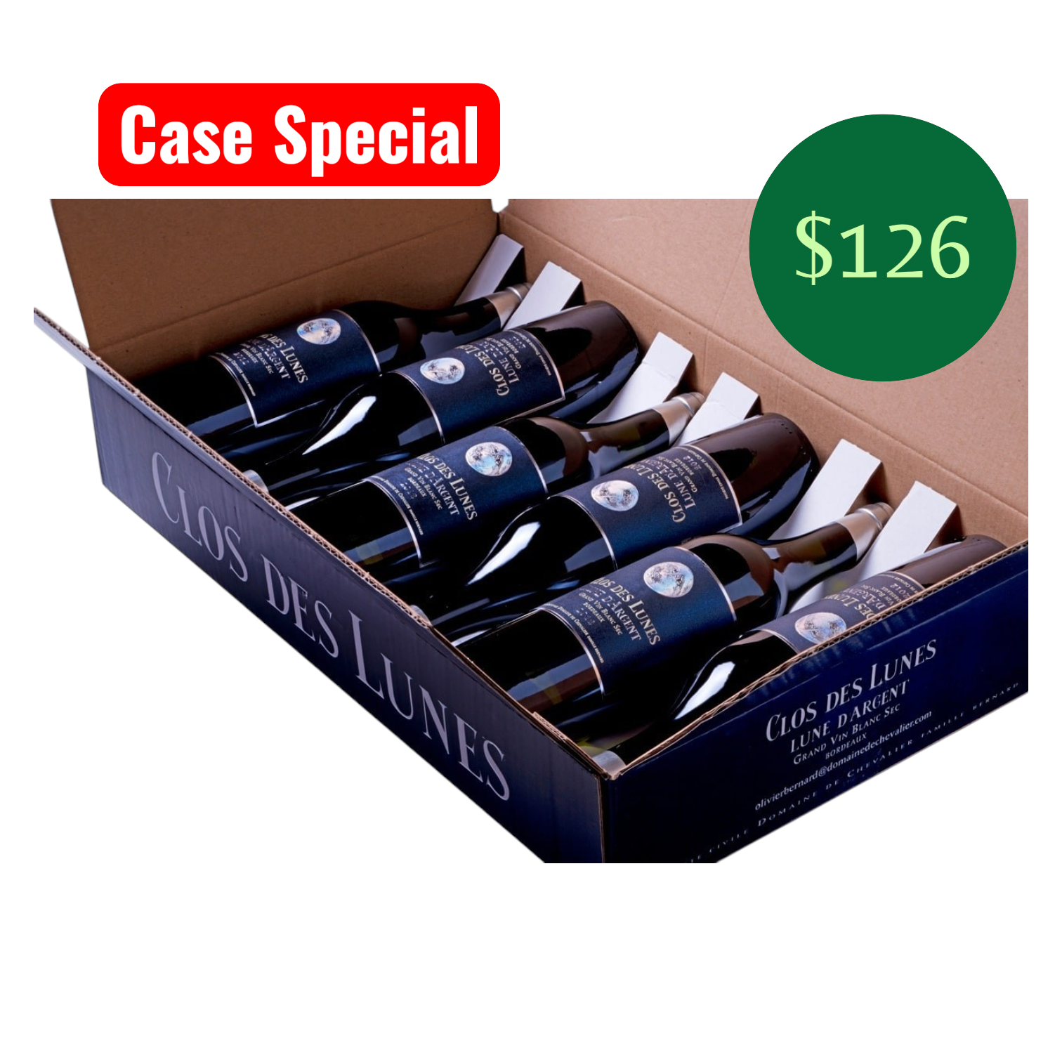 2023 Bordeaux Blanc - Clos Des Lunes D'Argent (White Wine)